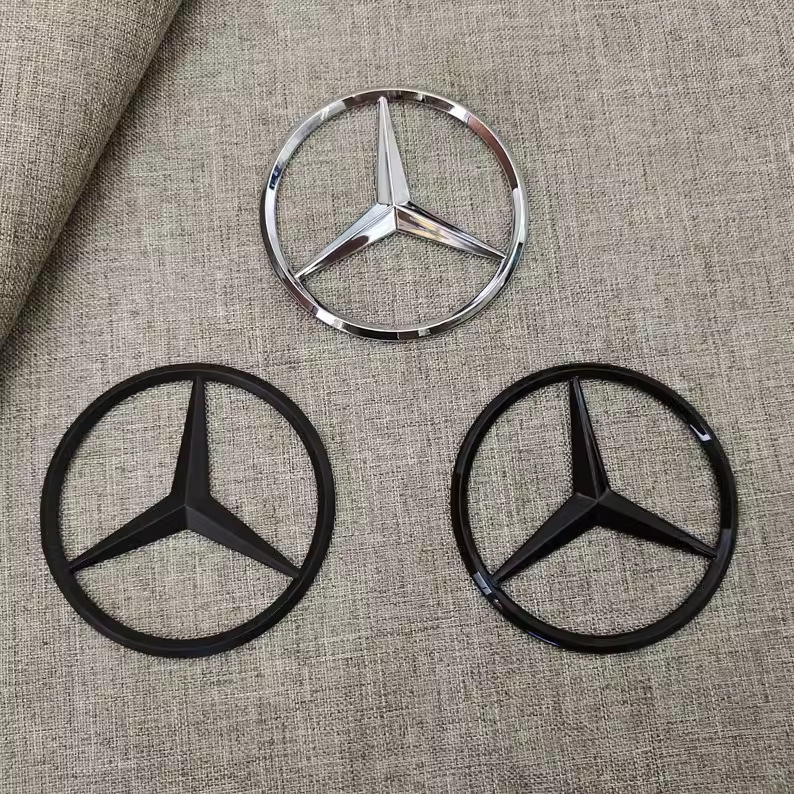 奔驰G级尾标G63 G65 G500 AMG改装车标后尾标奔驰标 后备胎箱罩标