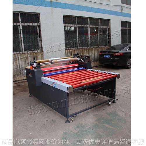 全自动覆膜机 家居出橱柜门窗表面粘膜机 淋浴房玻璃贴膜机