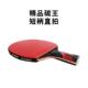 正品 正工品进攻拍型碳素乒乓球拍单手拍六星横直拍成人学生拍克罗