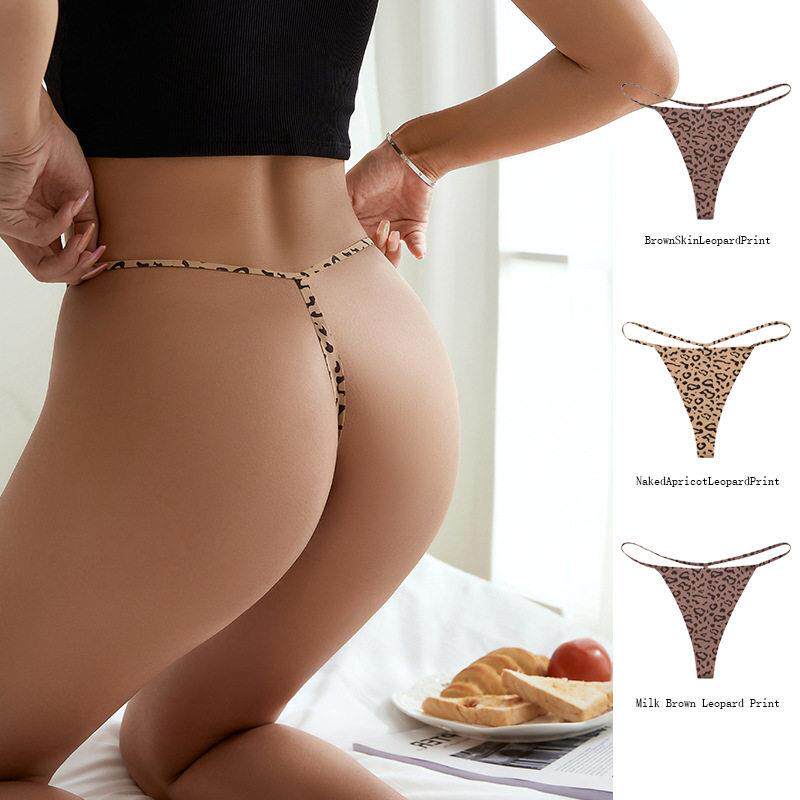 Sexy Sports Panties Ms Underpants Seamless Thong G String 裤 - 实物图