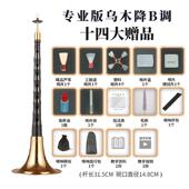 正品 降B调民间喇叭乐 新艺唢呐乐乌器全套初学者成人专业演奏木D