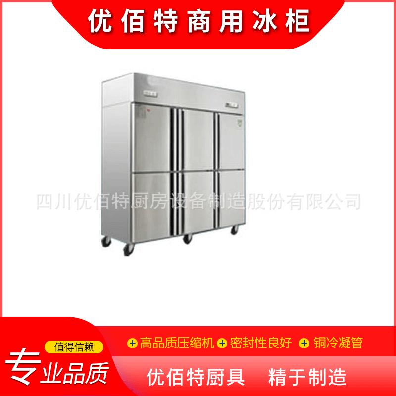 冰柜六门冰柜制冷设备冰库大容量冰柜餐厅冰柜