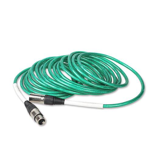 Blue Quad Cable四芯线缆(绿色) 无损高音质音频线 卡侬公母线