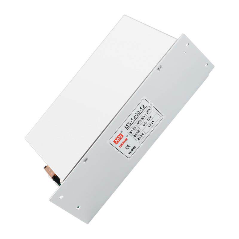厂家直销MS系列1200W大功率12V变压器小体积工业开关电源24V