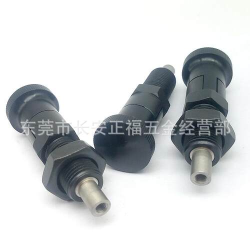 PXTYBPXTSB前端螺纹型自锁旋钮柱塞内螺纹分度销分割销