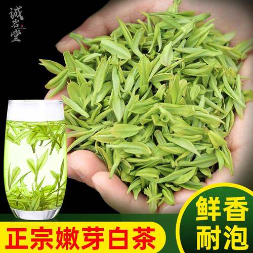 特级白茶2025新茶散装明前珍稀安吉高山白茶茶叶礼盒装官方经营店