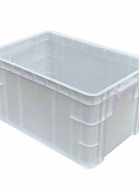 辉煌永威物流周转箱外径520*355*285mm加高白色无盖储物箱HH-WLX-