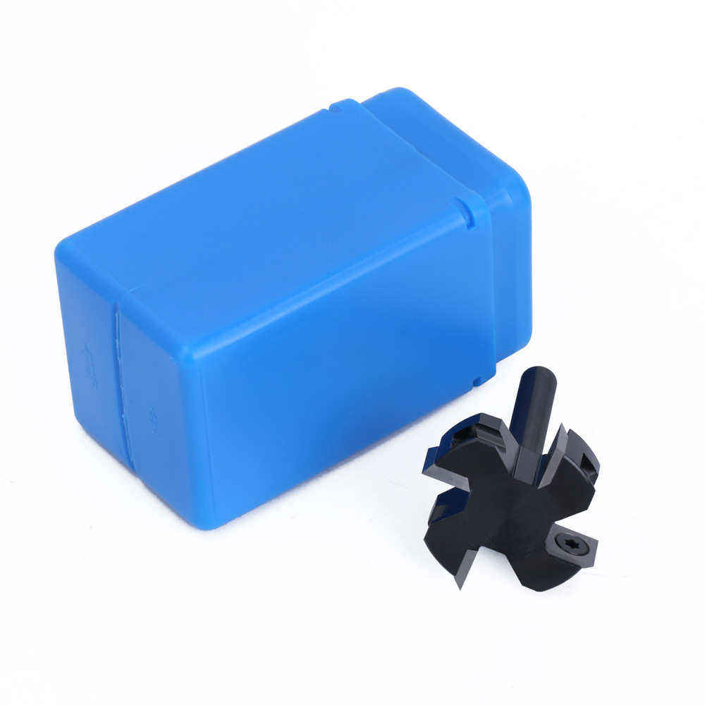 cnc加工/铣床 8柄四刃破板刀开槽刀清底刀钨钢合金破板木工铣刀槽口刀拉槽铣刀