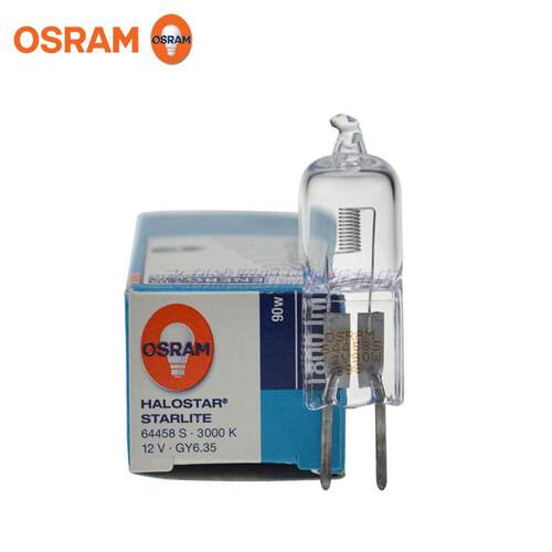 OSRAM欧司朗HALOGEN HALOSTAR 64458S 3000K 12V90W光学仪器灯珠