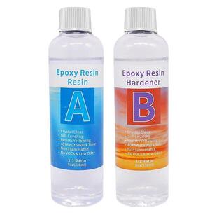 Clear Crystal Kit Epoxy High Resin Gloss Art Adhesive