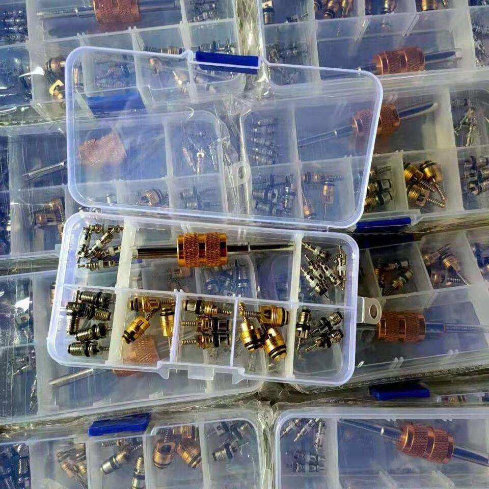 汽车空调气门芯28件套装扳手r134a两用扳手轮胎气门芯钥