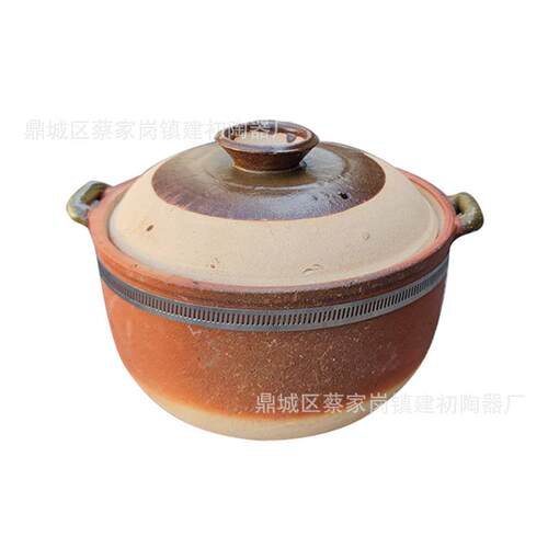 传统老式深/浅砂锅火锅砂煲锅炖锅特大容量汤煲明火耐高温汤锅