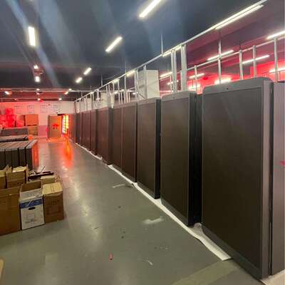 慧灯杆led屏p2.户外灯D杆智LE显5示屏IZV高清双面全彩广告屏