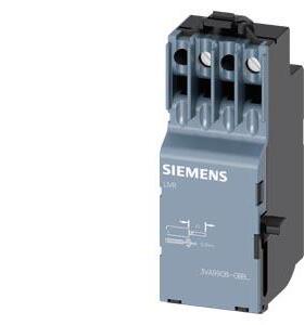 3VA9908-0BB23欠压脱扣器 110 V AC 50/60Hz 附件，用于： 3VA1