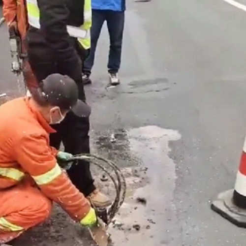 流动性好地基抬升道路矿用养护聚氨酯浇注密封胶灌封胶PU路面修补