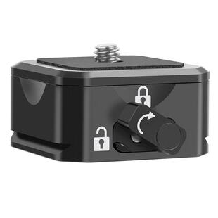 板夹座单反相机通用阿卡底座快拆稳定器三脚架GOPRO固定配件 快装