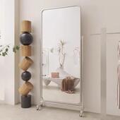 服装 店可移动全身镜家用落地跳舞全身镜显瘦网红拍照大镜子舞蹈镜