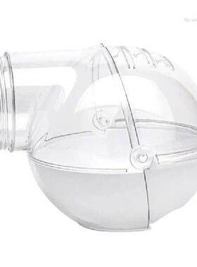 Hamster Bathroom Cage Small Animal Bath House Transparent
