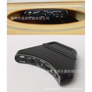 II双拾音带打板 BAND民谣古典内置尾钉拾音器CRESCENT