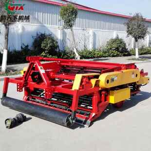 大型不限土生质种植式花收获机 根药材大模AXK蒜收茎割机