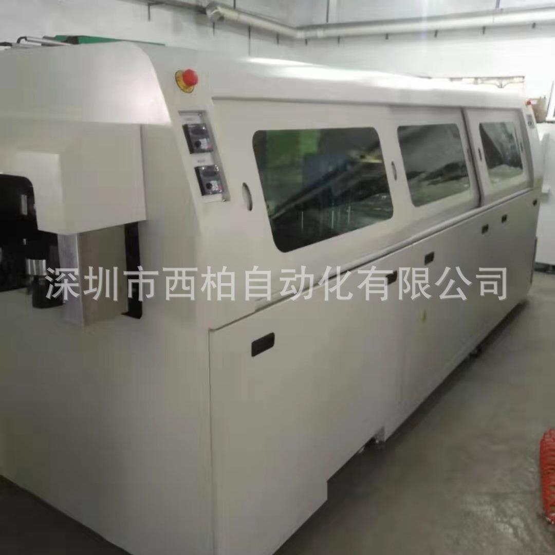 深圳波峰焊厂家直供温州电器电源板焊锡机中型触摸屏双波峰焊机