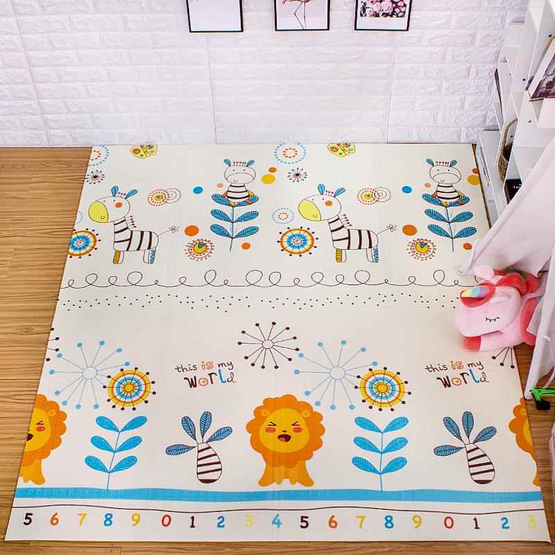 正品特卖无垫叠甲醛无毒无味泡沫xpe折垫整张儿童可爬行垫户外野