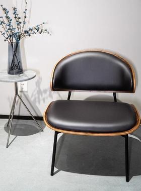 芬纳维亚ART现代简约客厅真皮单椅Maxima意式轻奢家用休闲椅子