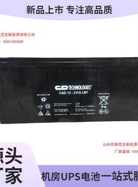 大力神蓄电池12V200AH/C&D12-211LBT现货含税