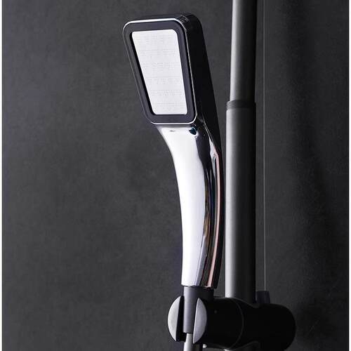 Boosted Shower Head Universal Rainfall Showerhead Handheld S