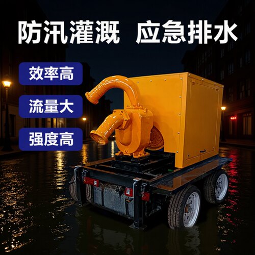 移动防汛排涝自吸泵车厂家