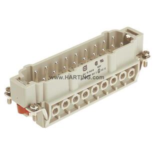 S18针公芯 HARTING浩亭连重载接器09301626401Han16HVE811STI