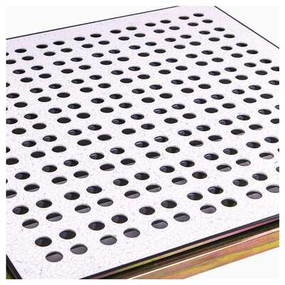 新款直销全钢防静电通风地板散热高架空活动抗静电地板600600机房