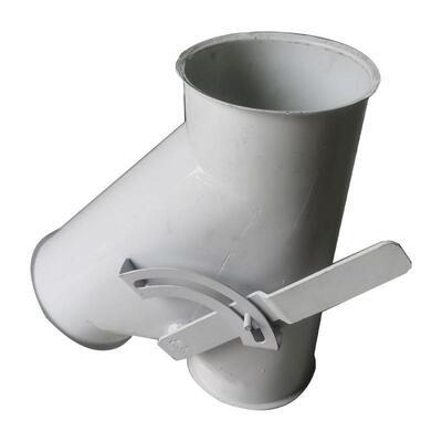 适用于面粉厂米厂饲料厂预制溜管手孔风管网件厂家供