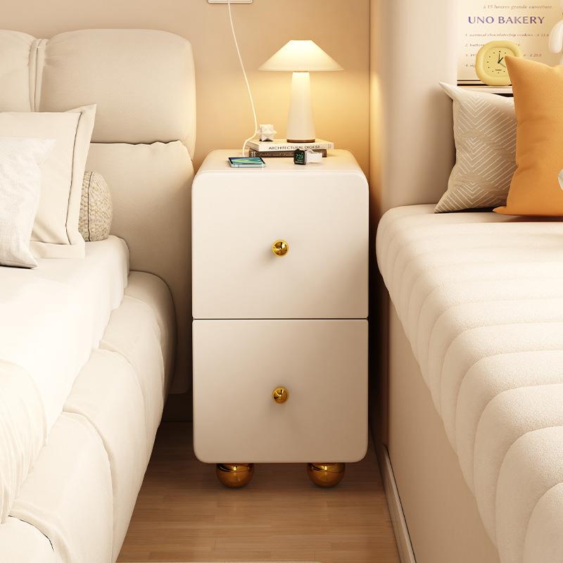 极窄床头子小型简约现代边层收纳柜家床用卧室2CTG0247K025新多款