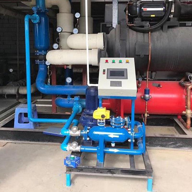 952冷装凝器胶球清洗装置全自动胶球冷凝在线清洗置智器能管道式