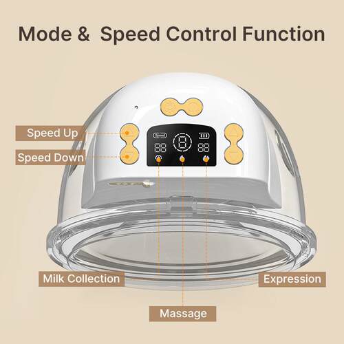 穿戴式免手扶电动吸奶器全自动 hand-free breast pump便携式