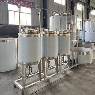CIP酸碱热水清洗机分体式自动CIP清洗系统全自动罐体冲洗设备