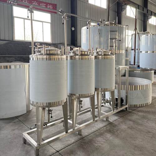 CIP酸碱热水清洗机分体式自动CIP清洗系统全自动罐体冲洗设备