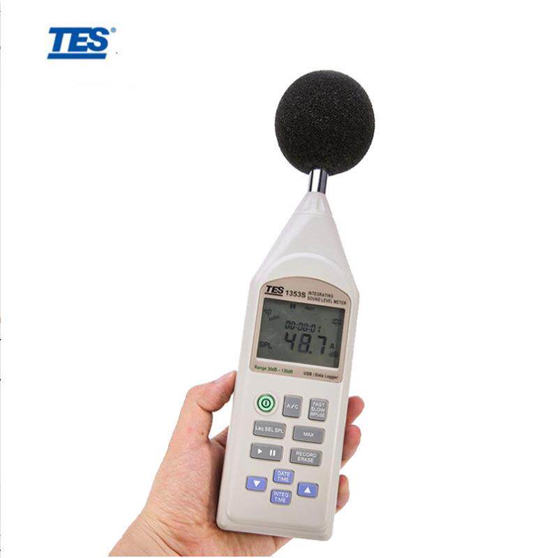 泰仕TES-1353S积分式噪音计 TES1353噪音仪 RS-232接口声级计