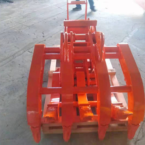 小型挖机机械爪液压挖机废料抓设备多功能挖机前爪子机器厂家