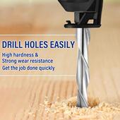 50个 头用于木材和塑料导点切割钻头直径木铣螺旋1锯 8263英寸钻