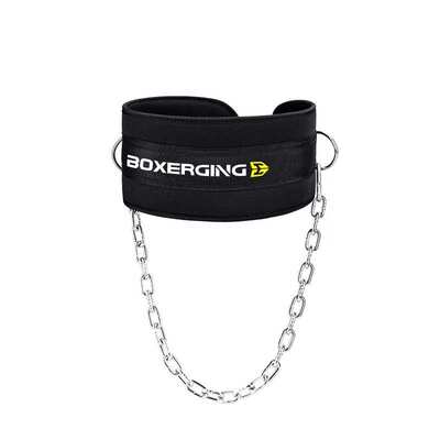 健身腰训练铁链训练力量护负重单杠加粗带引向上体腰部boxerging