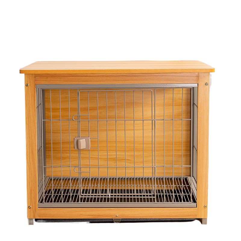 带狗窝别墅室内狗迪笼子木质栅栏厕所柯屋猫咪中小型泰犬狗基围栏
