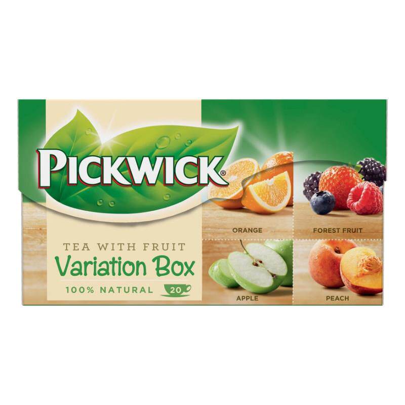荷兰进口pickwick水果茶果茶包盒装20小包橙子苹果黑加仑橙子混合