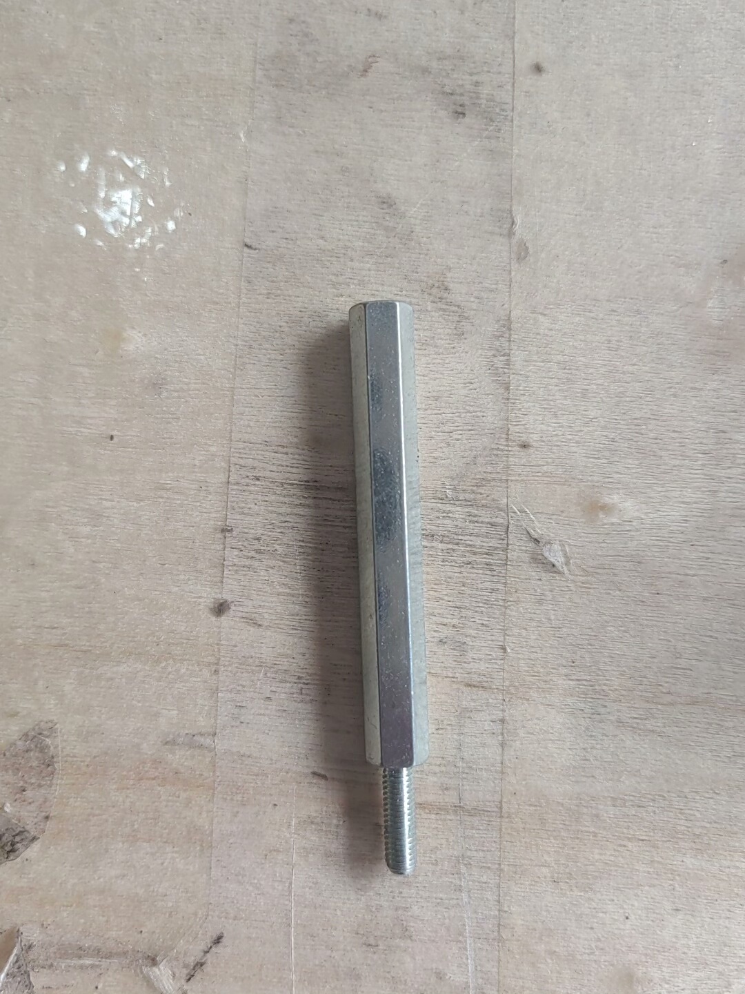 单头六角铁柱隔离螺柱螺栓彩锌镀镍六角支撑柱M3*40