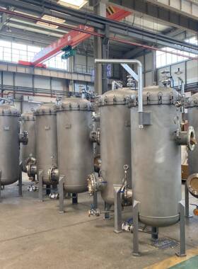 厂家直供304保安过滤器5μm 处理量100m³/h化工循环水前置过滤
