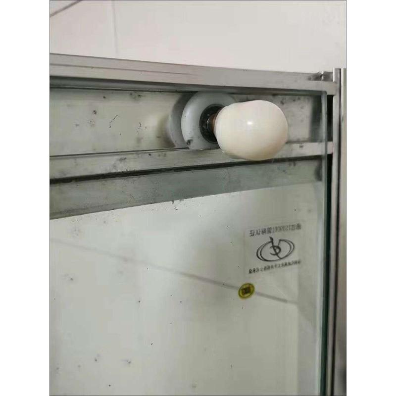 滑轮老式圆弧浴室玻璃门移门滚轮上单轮偏心轮弧形浴房配件淋浴房