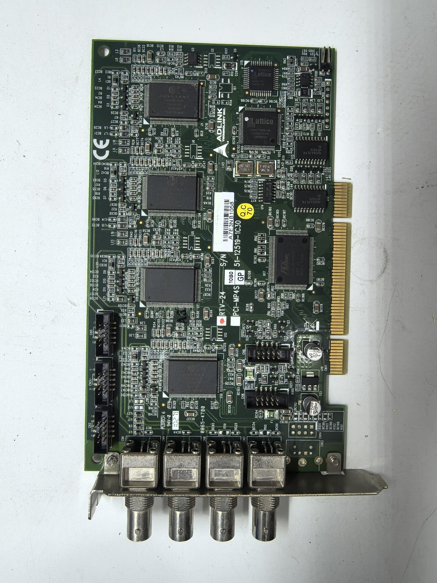 凌华 影像采集卡PCI-MP4S 51-12519-1C30