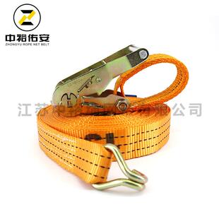 箱收紧器货物捆绑带收紧带紧固器棘轮拉紧器 3T5m8m10m卡车集装