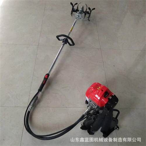 汽油背负式割草机 四冲程小型多功能农用打草机 家用小型割稻机